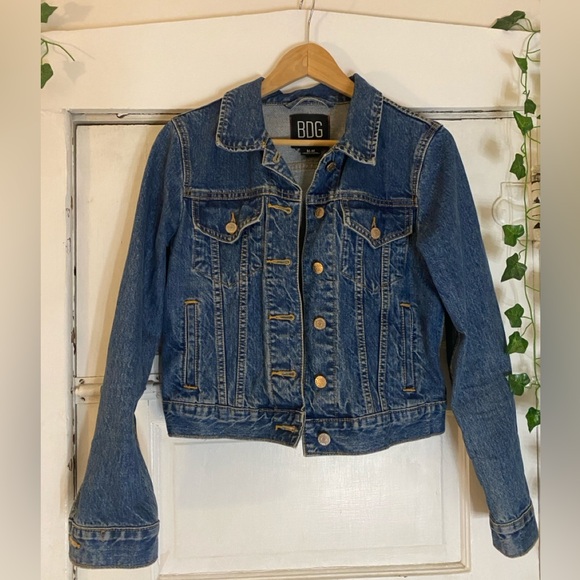 Urban Outfitters BDG - Denim Jean Jacket Blue - Women’s Size M Fits SM - Picture 3 of 5